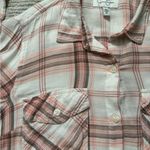 Jessica Simpson Long Sleeve Button Down Plaid Size S Photo 7