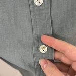 L.L.Bean slate blue Cotton Utility Long Sleeve Shirt Size M Photo 7