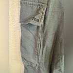 Aritzia TNA Supply Cargo Gray Cotton Pants Size 8 Photo 6