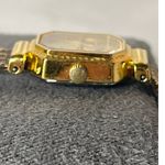 Diane Von Furstenberg  Gold Plated Mesh Stainless Steel Watch Vintage untested Photo 12