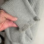 Boden Jessica Ruffle Trim Alpaca Blend Pale Green Cardigan Sweater Size 6 Photo 9