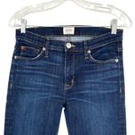 Hudson Jeans Hudson Mid Rise Skinny Jeans Dark Wash Size 28 Photo 1