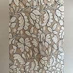 Lulus Beige And Ivory Floral Lace Bodycon Dress Photo 7