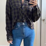 Free People Checkered flannel Photo 0