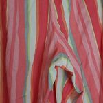 Cacique  BOLD MULTICOLORED STRIPED CROP WIDE LEG COTTON PAJAMA PANTS 18/20 Photo 10