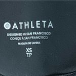 Athleta Conscious Cut Out Crop Top Sports Bra Sz XS Black Photo 13