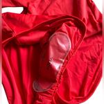 AQUA NWT- One Piece Red One Shoulder Cut Out Swimsuit- Size M Photo 10