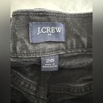 J.Crew Womens Shorts Size 26 Black Cut Off High Rise Button Fly Photo 5