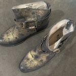 FREEBIRD by Steven freebirds metallic phlow buckle distressed boots Photo 1