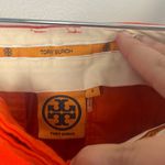 Tory Burch chino Shorts Women's Size 6 Red cotton mini Photo 2