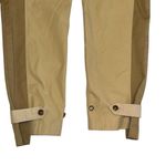 frame denim FRAME Tonal Sleeveless Khaki‎ Jumpsuit Two-Tone Utility Style Casual Chic Sz XS Photo 11