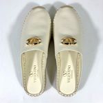 Valentino Garavani VLogo Moon Espadrille Mule Ivory 39 EU 9 US NEW Photo 13