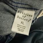 Articles of Society | Denim Look Slouchy Drawstring Pants Medium Wash | SIze XL Photo 5