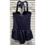 Hot Topic Disney Ursula One Piece Swimsuit Molded Cups Purple Metallic Sz M NWT Size M Photo 3