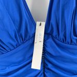 Bleu Rod Beattie Swimsuit Size 14 One Piece Shirred Ruched Cobalt Blue NWT Swim Photo 4