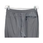 Gray Athletic Pants Womens M Elastic Waist Zip Pockets Athleisure Sporty Comfort Size M Photo 2