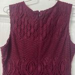 Sharagano Burgundy dress size 14 Photo 2