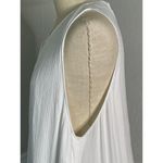 Rosetta Getty White Cape Mini Dress Size 14 Photo 6