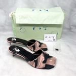 Off-White  Tie Dye Liquid Melt Squared Open Toe Allen Wrench Mule Sandal Heels 40 Photo 0