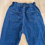 ZARA  Paperbag Denim Blue Jeans Size 10 Photo 4