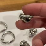 Monet Lot Of 3 Silver Tone Clip On Earrings All Signed - , Sarah Cov, Avon Photo 8