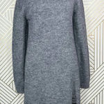 Badgley Mischka Mark & James x Gray Distressed Chain Sweater Dress Size Small Photo 0