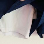 Coast Guard Work Out Shorts Blue Lined Photo 3