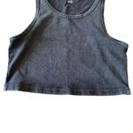 Aerie Offline Black Sporty Cotton Blend Cropped Women’s Tank Top SZ M Photo 2
