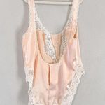 Vintage Satin Lace Body Suit Size M Photo 9