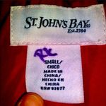 st. john's bay St John’s Bay red fitted puffer coat Photo 6