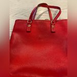 Henri Bendel ‎ Bright Red Hobo Crossbody Bag Photo 5