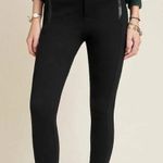 Anthropologie • Solid Black Essential Slim Leather Trim Pocket Photo 3