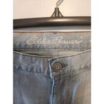 Eddie Bauer  Womens Size 10 T Tall Boyfriend Fit Light Wash Jean Shorts Photo 1