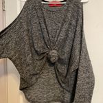 Akira Chicago Red Label Front Tie Knot Sweater Photo 1