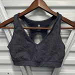 Old Navy Active Dark Heather Grey Sports Bra Photo 0