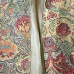 Vintage Napa Valley Tapestry Artsy Floral Blazer Boho Jacket Size Small Brown Photo 5