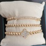 House of Harlow 1960 | Stackable Bracelet Trio ⨠Gold Photo 2