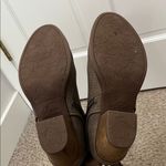 Roxy Devon Taupe Brown Textured Stacked Heel Ankle Booties - Size 9 Photo 15