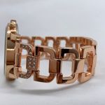 Geneva 40mm rose gold tone purple dial bracelet size 7” Photo 2