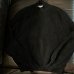 ZARA  Women's Sweater -‎ Black - Size XL Photo 0