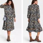 Universal Threads Universal Thread Boho Floral Print Midi/Maxi Dress Size XXL Photo 1