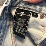 7 For All Mankind High Waisted Mini Jean Skirt Photo 1