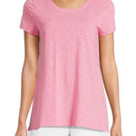 Lilly Pulitzer NWT  Women ETTA V-NECK Rousseau Pink Short Sleeve Size XL Photo 0