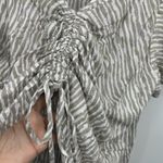 Daytrip  By Buckle Woven V Neck Cinch Shirt Size Large Photo 6