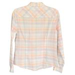 Brooks Brothers  Pastel Plaid‎ Button Down Shirt Long Sleeve 100% Cotton Photo 5