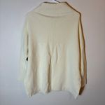 Free People Free People Ottoman Slouchy Tunic Sweater Ivory Cream Size Small Photo 4