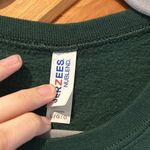 Mama floral graphic forest green pullover crewneck sweatshirt Size L Photo 2