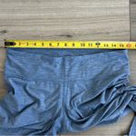 Lululemon Wunder Under Mid Rise 21in Cropped Leggings Blue Photo 5