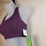 Glyder  Purple Sports Bra Moisture Absorption Photo 2