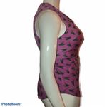 Attention  feather print sleeveless blouse Photo 1